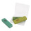 3 pezzi di blocchi lucidanti in gomma per chitarra Verde/Blu 10