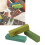 3 pezzi di blocchi lucidanti in gomma per chitarra Verde/Blu 13