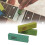 3 pezzi di blocchi lucidanti in gomma per chitarra Verde/Blu 1