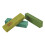3 pezzi di blocchi lucidanti in gomma per chitarra Verde/Blu 15
