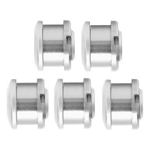 5 pièces de boulons de plateau 9,5 mm 6,5 mm argent 7075