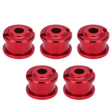 5 pièces de boulons de plateau rouges en aluminium 7075, de 6,5 mm à 9,5 mm