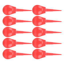Golf Nail 10 pezzi, con forma di sedia curva, 8,3 cm, rosso