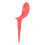 Golf Nail 10 pezzi, con forma di sedia curva, 8,3 cm, rosso 3