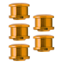 5 pièces de boulons de plateau en aluminium 7075 dorés 9.5/6.5 mm 5 mm ID