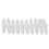 200 pièces de tips d’ongles transparents 2,40,95 cm Display 4