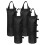4 sacs de sable de 50 cm, noirs, pesant chacun 25-30 lb 3