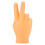 Tiny Hands 6 pezzi Copri dita in silicone - 7 cm, Multicolore 6