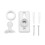 Capteur PIR ABS, AAA4, 110/60 Alarme de champ 12