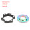 Adattatore Center Lock MEIJUN, 44 mm BCD, multicolore, 29 g 8