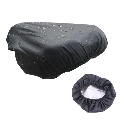 Housse de coussin étanche pour vélo - Taille unique, noire 1