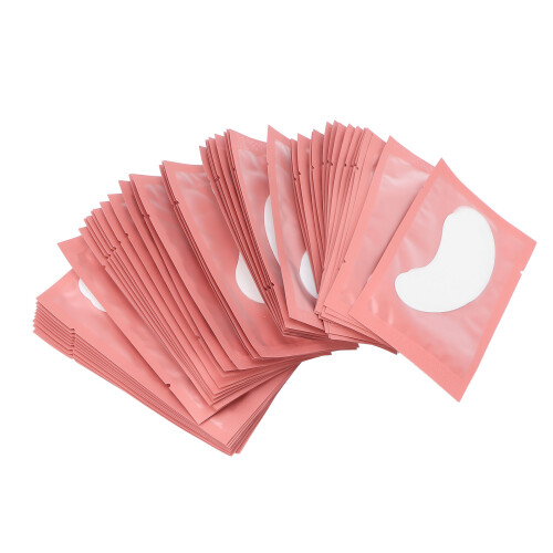 Patch pour cils Modèle, 100 paires, 7,5  4 cm, Blanc 1