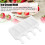 Moule à barres de glace triangulaire 4Grid blanc 52-80g 8
