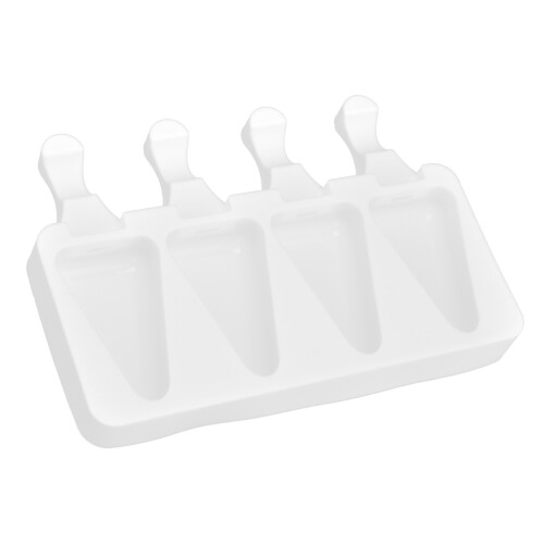 Moule à barres de glace triangulaire 4Grid blanc 52-80g