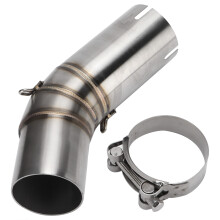 Edelstahl-Auspuff-Mittelrohr für Ducati 959 Panigale V2 60,5 mm