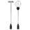 Mini mousseur à lait électrique USB 800 mAh inox 6
