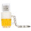 2 Go USB 2.0 Cartoon Beer Mug U Disk PVC+Métal 1