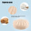 Éponge faciale konjac en forme de coquille - exfoliante 5