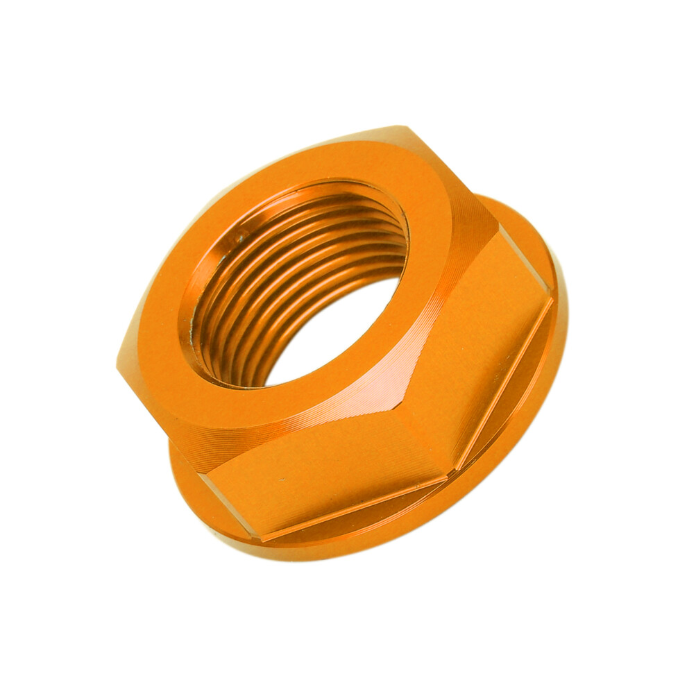 Motorcycle Rear Wheel Axle Nut M20xp1.5 Aluminum Replacement For Yamaha Yz125/Yz250 1999Â2021Yellow 8441322405371