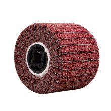 Roue de polissage non tissée 685g 120x120x100mm rouge