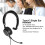 Casque mono oreille Type-C en ABS, rotatif à 90/330 8