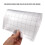 Plotter-Schneidematten 8x12 Zoll, transparent mit Gitter, 3er Pack für Bastelarbeiten 4