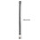 Antenne BNC 27 MHz pour IC-V8/V80/V82, 25 cm, 2,0 dB 9