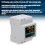 D52-2066 Compteur de wattheures sur rail ABS 100 A 220 V 7