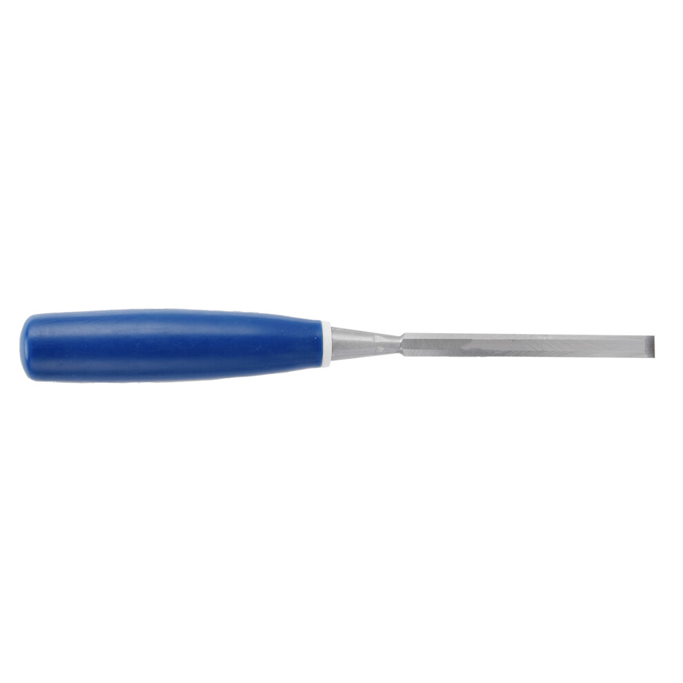 2Pcs Wood Chisels High Hardness Wood Carving Chisel Set With Blue Handle For Woodworking Flat Chisel Slotting Chisel5/16In 8041322410902