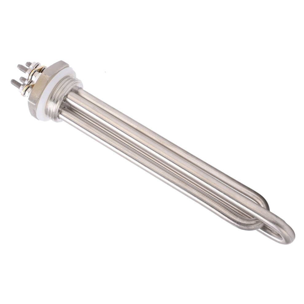 Immersion Water Heater Stainless Steel 1"Npt Thread Portable Quick Heating Electric Tube24v 600W 8241322410791