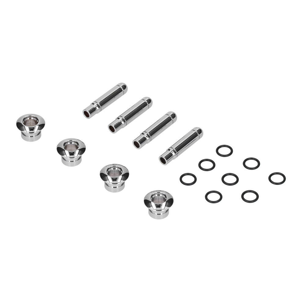 8Pcs Car Door Lock Pin With Cover Abs Chrome Replacement For Chevrolet Trax/Cruze/Malibu 3071322411598