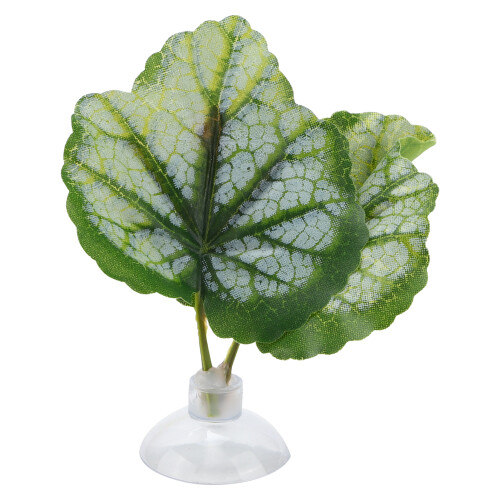 Betta Leaf Hammock in plastica verde, 3 cm / 1,2 pollici 1