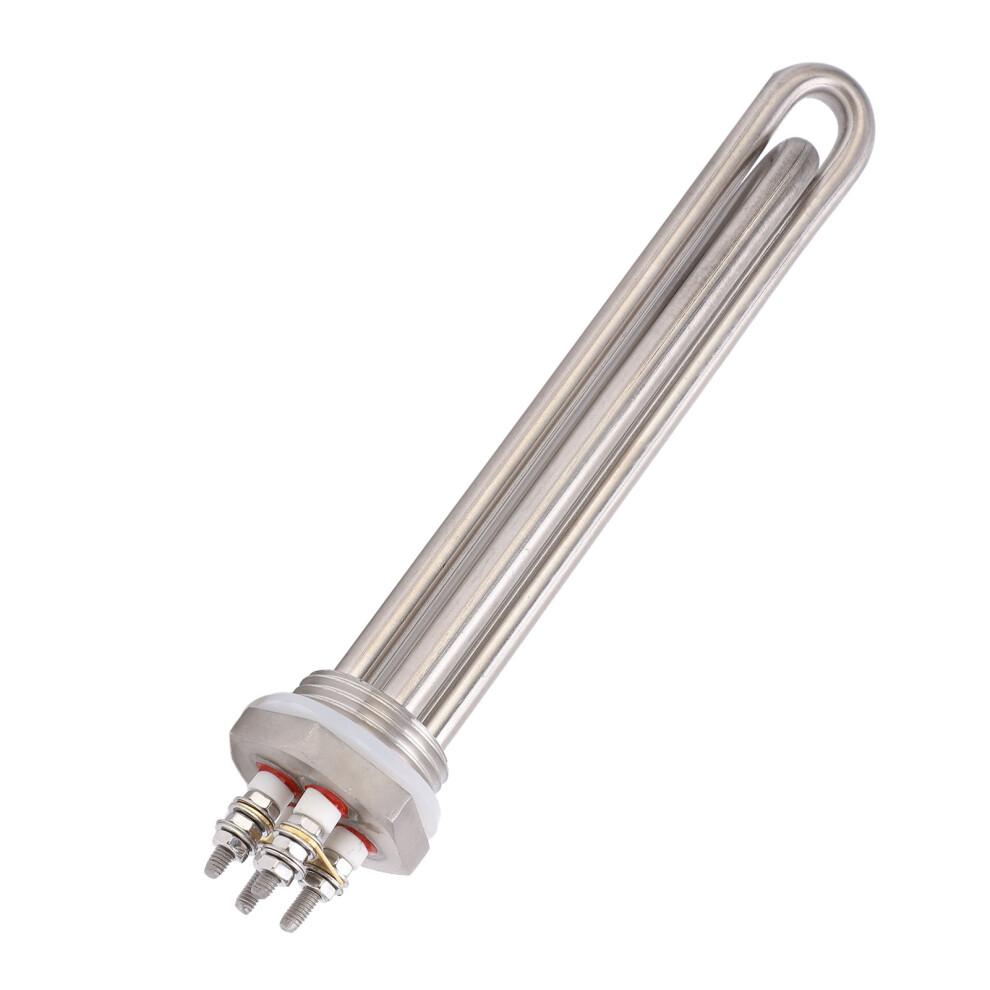 Immersion Water Heater Stainless Steel 1"Npt Thread Portable Quick Heating Electric Tube12v 600W 8771322410922