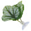 Betta Leaf Hammock in plastica verde, 3 cm / 1,2 pollici 12