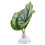 Betta Leaf Hammock in plastica verde, 3 cm / 1,2 pollici 15