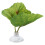 Betta Leaf Hammock in plastica verde, 3 cm / 1,2 pollici 14