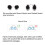 Filtre nasal invisible S/M/L Étroit/Rond 9-19mm 8