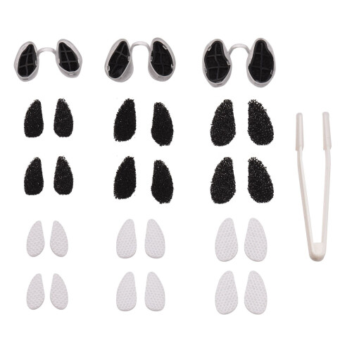 Filtre nasal invisible S/M/L Étroit/Rond 9-19mm 2