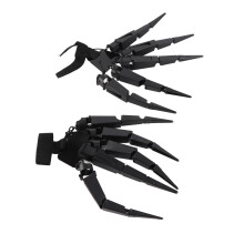 Guanti in PVC articolati Halloween, taglia 30x6,5 cm
