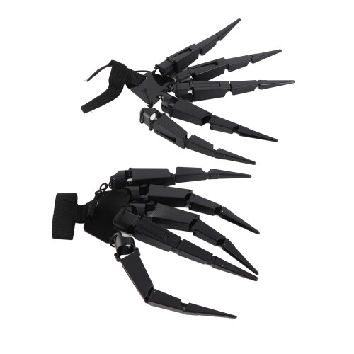 Gants articulés Halloween en PVC 30  6,5 cm