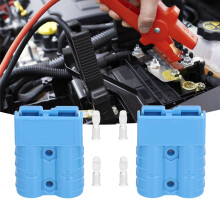 Kit bleu de connecteurs de batterie 2 pièces 50 A 6 AWG 600 V