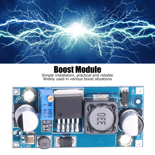 LM2587 Modulo Boost Mini Blu da 3-30 V a 4-35 V, 5 A 2