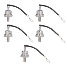 5 pièces de diode rectificatrice en laiton ZX40-12 40 A 1,2 kV noir