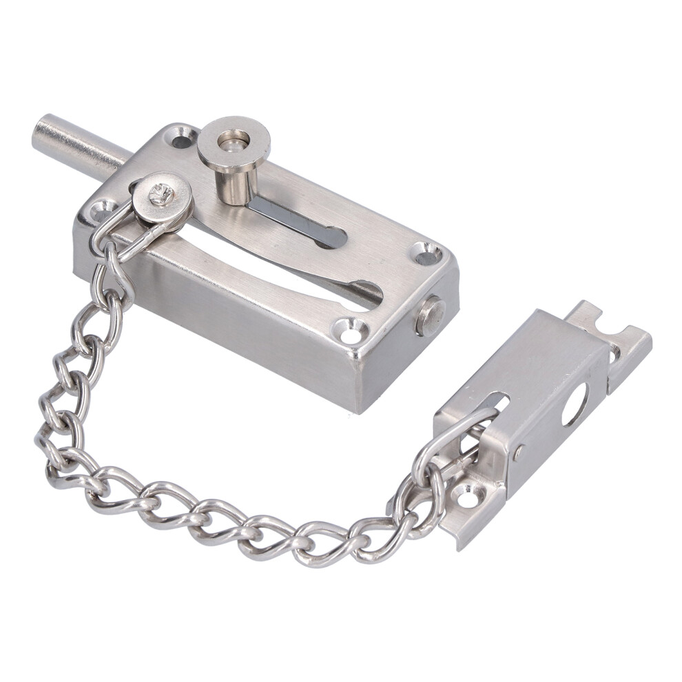 Door Slide Bolt Latch Stainless Steel Antitheft Safety Gate Lock For Home Hotel Apartment 3681322414347