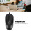 Mouse cablato USB ergonomico portatile da 1200 DPI con 3 pulsanti 3