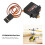 S0004M 4.3G Servo 20.2x8.5x24.1mm nero 0.90kgfcm 10