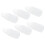 50Pcs 10ml Empty Eyedrop Bottles Plastic Squeezable Eye Liquid Dropper Containers with Plugs 16