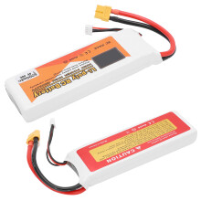7,4 V 5000 mAh 40C LiPo XT60 2S 133  43  18 mm noir