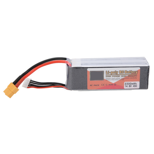 4S 14,8V 2200mAh 45C Lithium-Polymer RC-Batterie mit XT60-Stecker 1