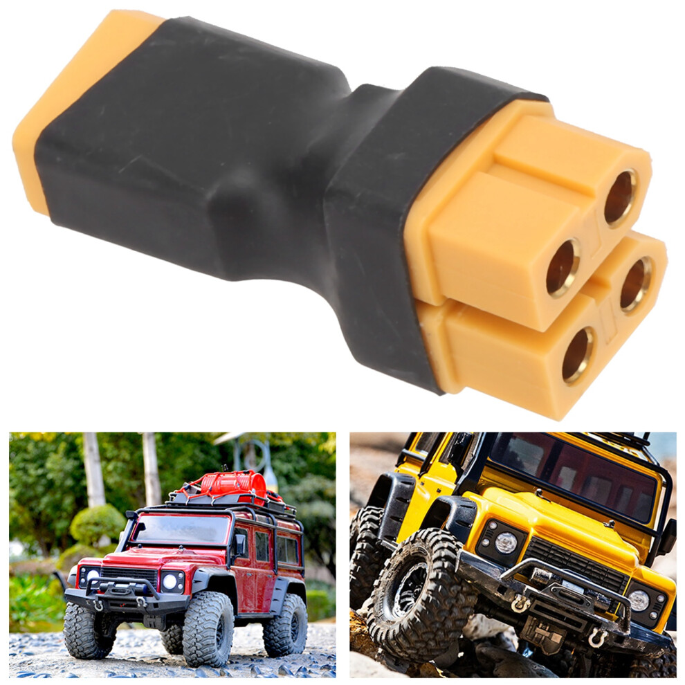 Xt60 Plug Parallel Adapter 1 Male To 2 Female Lipo Battery Converter Connector Plug Double 6931322415378